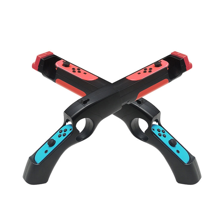 iplay HBS-122 Shooting Game Gun Handle Holder for Nintendo Switch Joy-Con, HBS-122