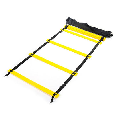 3 Meters 6 Knots Thin Section Pace Training Tough Durable Soft Ladder Football Training Wear Resistant Ladder Rope, 3 Meters 6 Knots