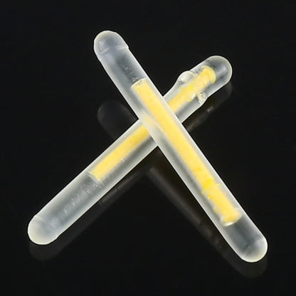 10 Packs OCEAN SUN Ultrafine Luminous Float Night Fishing Light Stick, Visibility: 15m, Size: 2.2 x 20mm, Ultrafine, Visibility: 15m