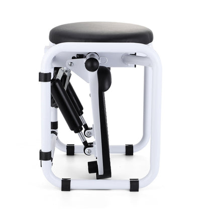 Stool Stepper Household Mini Hydraulic Silent Mountaineering Pedal Machine Multifunctional Fitness Stepper with Handle, with Handle