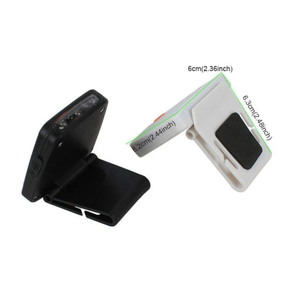 Portable Infrared Sensor LED Rechargeable Clip Hat Cap Lamp Fishing Headlamp for Fishing Camping Hiking