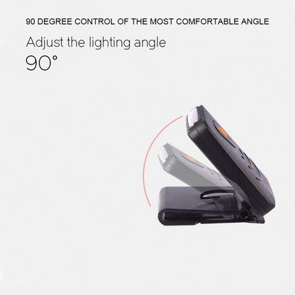 Portable Infrared Sensor LED Rechargeable Clip Hat Cap Lamp Fishing Headlamp for Fishing Camping Hiking