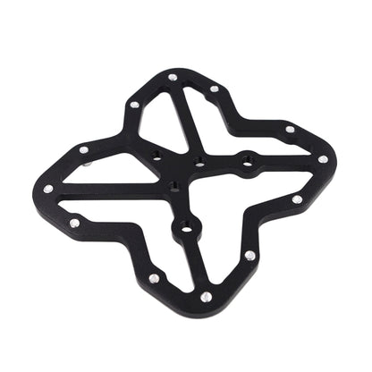 Single Road Bike Universal Clipless to Pedals Platform Adapter for Bike MTB Shoes, Size: Large, Size: Large(Black)
