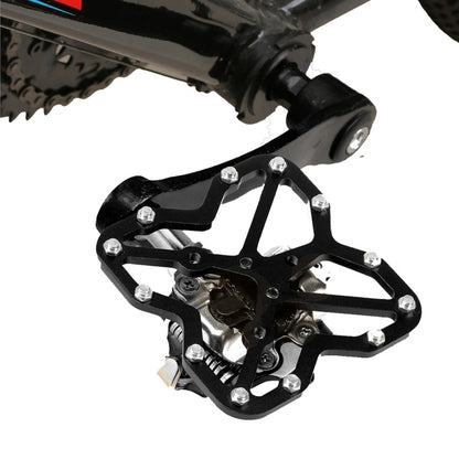 Single Road Bike Universal Clipless to Pedals Platform Adapter for Bike MTB Shoes, Size: Large, Size: Large(Black)