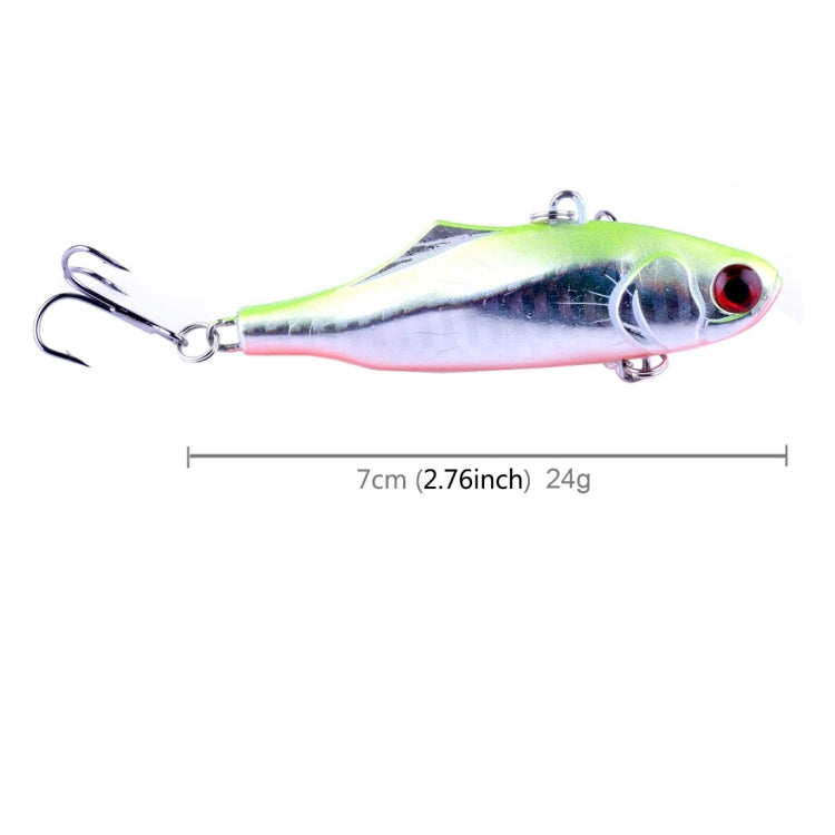 HENGJIA 5 PCS 7cm 24g Full Swimming Layer Plastic Hard Baits Fishing Lures Set Tackle Baits, 5 PCS 7cm 24g