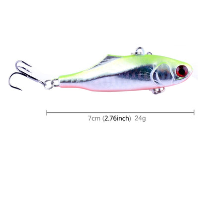 HENGJIA 5 PCS 7cm 24g Full Swimming Layer Plastic Hard Baits Fishing Lures Set Tackle Baits, 5 PCS 7cm 24g