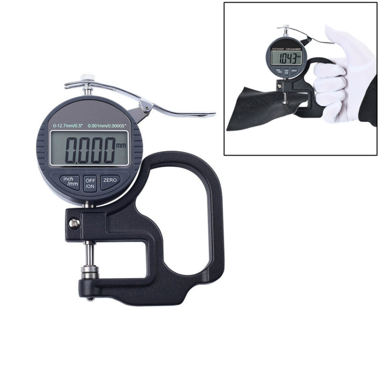 0-10mm Range Digital Display Micrometer Thickness Gauge