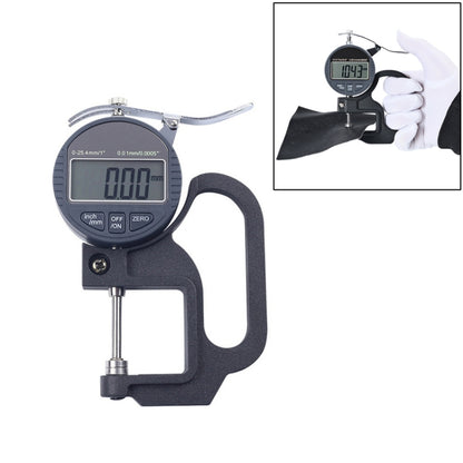 0-25mm Range 30mm Probe Digital Display Percentage Thickness Gauge