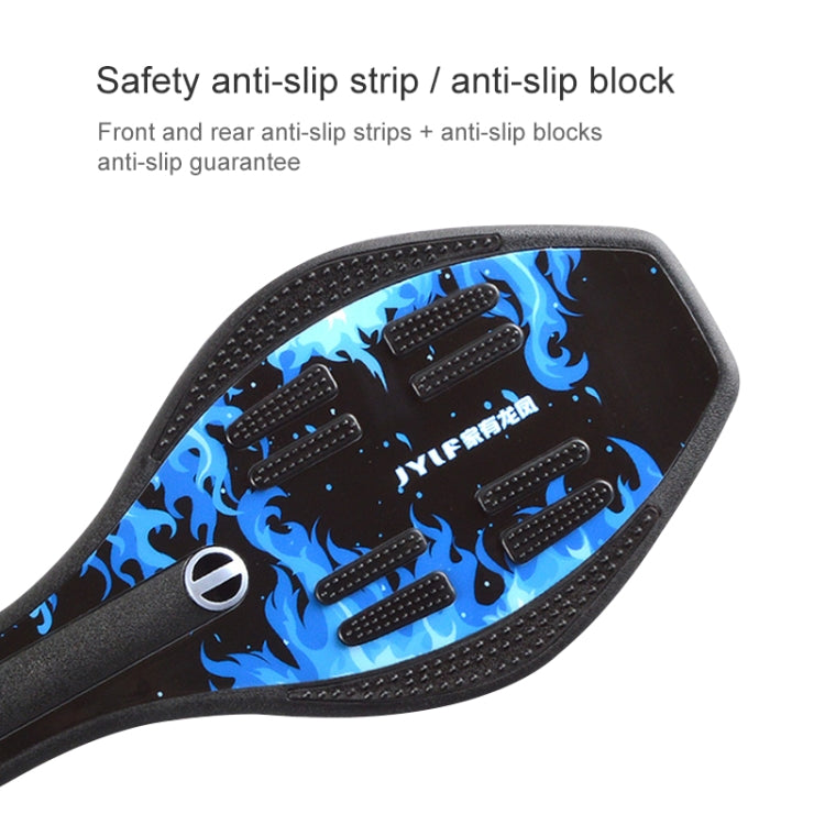 Fashion Vulcan Pattern Two-wheeled Skateboard Luminous Flash Wheel Vitality Board, Vulcan Pattern