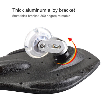 Fashion Vulcan Pattern Two-wheeled Skateboard Luminous Flash Wheel Vitality Board, Vulcan Pattern
