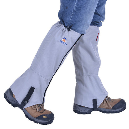 Aotu AT8909 125cm Outdoor Camping Waterproof Snow Shoes Covers Oxford Cloth Anti-mosquito Foot Covers, Aotu AT8909 Grey, Aotu AT8909 Blue, Aotu AT8909 Red, Aotu AT8909 Black, Aotu AT8909 Green