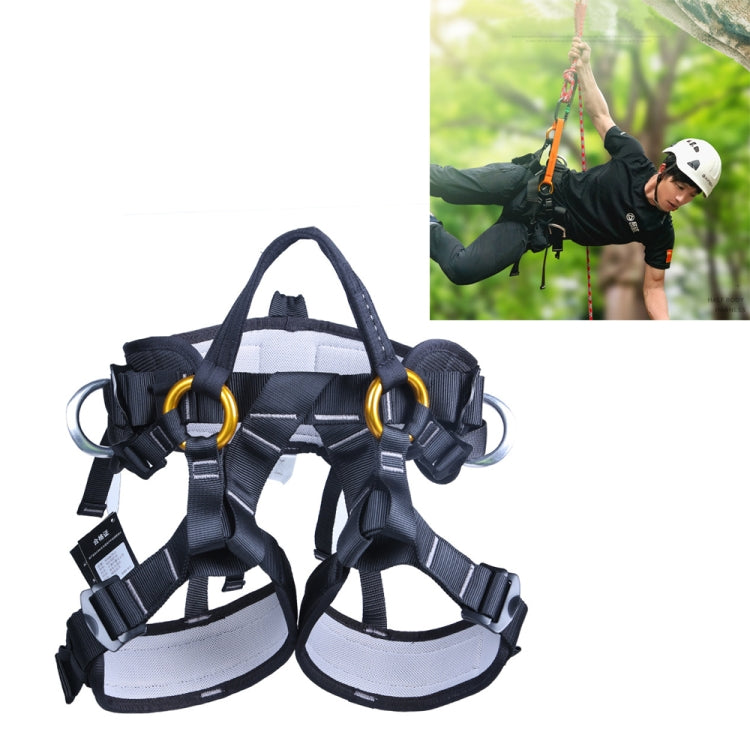 XINDA XDA9519 Outdoor Polyester High-strength Wire Downhill Seat Belt for Climbing Trees