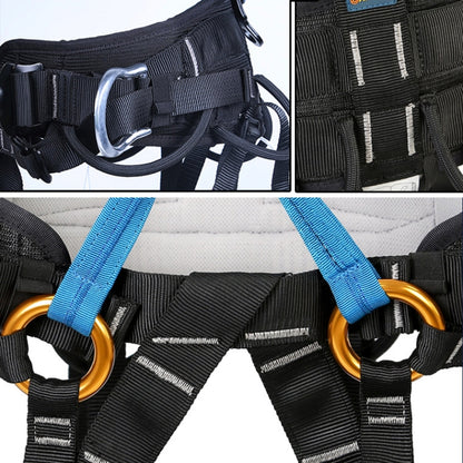XINDA XDA9519 Outdoor Polyester High-strength Wire Downhill Seat Belt for Climbing Trees