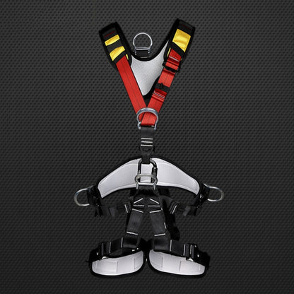 XINDA XDA9516 Outdoor Rock Climbing Polyester High-strength Wire Adjustable Downhill Whole Body Safety Belt, Whole Body Safety Belt