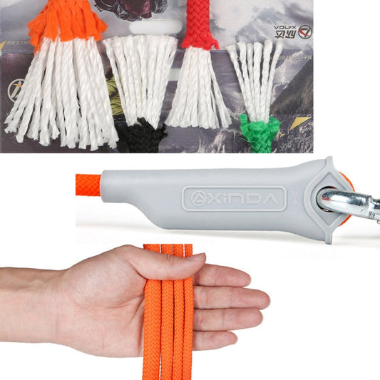 XINDA XD-S9817 Outdoor Rock Climbing Hiking Accessories High Strength Auxiliary Cord Safety Rope, Diameter: 8mm, Length: 30m, Color Random Delivery, Length: 30m