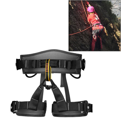XINDA XDA9516 Outdoor Rock Climbing Polyester High-strength Wire Adjustable Downhill Whole Body Safety Belt