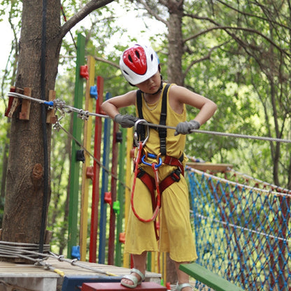 XINDA XDA9516 Outdoor Rock Climbing Polyester High-strength Wire Adjustable Downhill Whole Body Safety Belt Children Size: L, Size: L