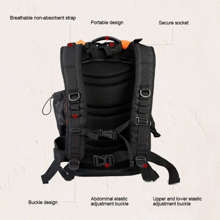 XINDA H-BAG03 30L Outdoor Waterproof Upstream Storage Shoulder Mountaineering Bag, 30L