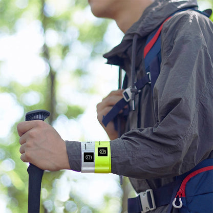 4 PCS Original Xiaomi Youpin Scotchlite Reflective Wristband Safety Reflective Wrist Belt, 4 PCS
