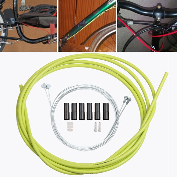 Universal Bicycle Variable Speed Cable Tube Set, White, Yellow, Black, Orange, Green, Grey, Blue, Red
