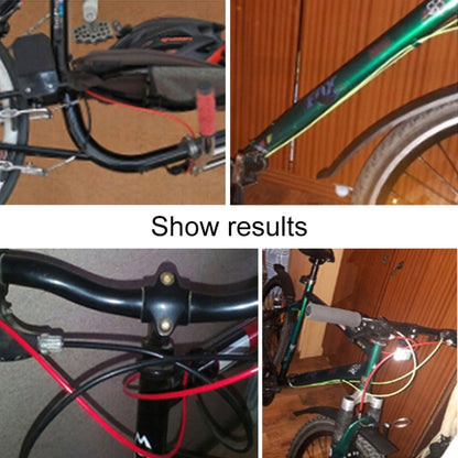 Universal Bicycle Variable Speed Cable Tube Set, White, Yellow, Black, Orange, Green, Grey, Blue, Red