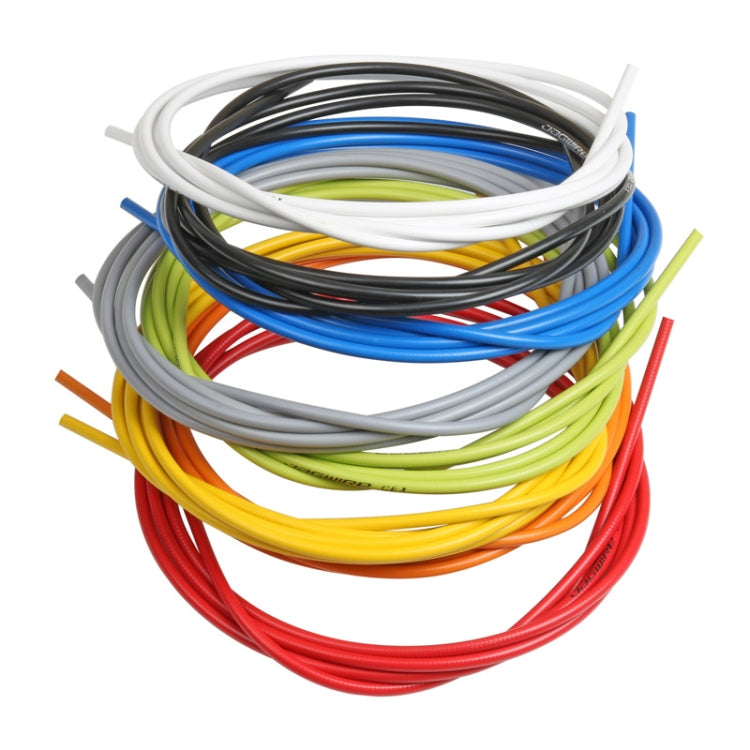 Universal Bicycle Variable Speed Cable Tube Set, White, Yellow, Black, Orange, Green, Grey, Blue, Red