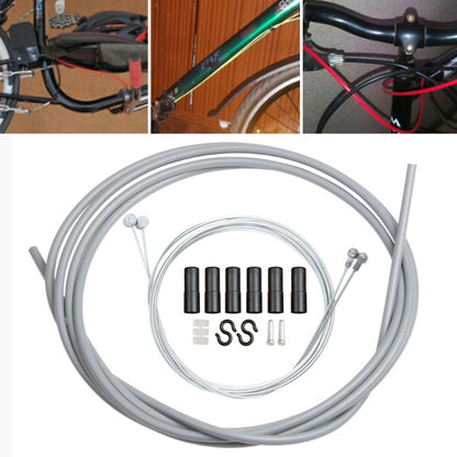 Universal Bicycle Brake Cable Tube Set, Black, Orange, Green, Grey, Blue, Red, White, Yellow