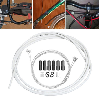 Universal Bicycle Brake Cable Tube Set, Black, Orange, Green, Grey, Blue, Red, White, Yellow