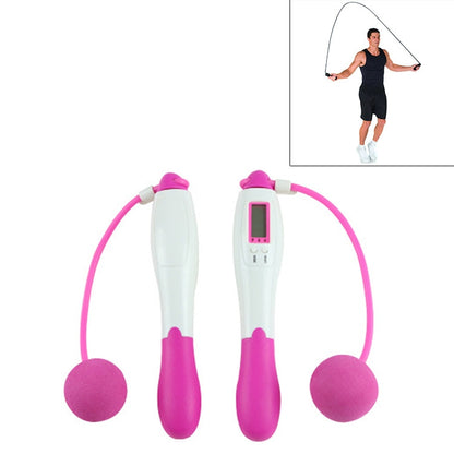 Digital Professional Counting Jump Rope Sports Ball Counter Skipping Rope, Jump Rope with Ball (Yellow), Jump Rope with Ball (Magenta), Jump Rope with Ball (Pink), Jump Rope with Ball (Blue), Jump Rope with Ball (Green)