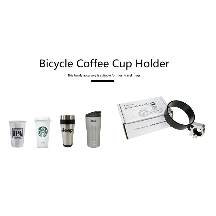 SHANMASHI Motorcycle Coffee Cup Holder Mountain Bike Electric Car Cup Holder