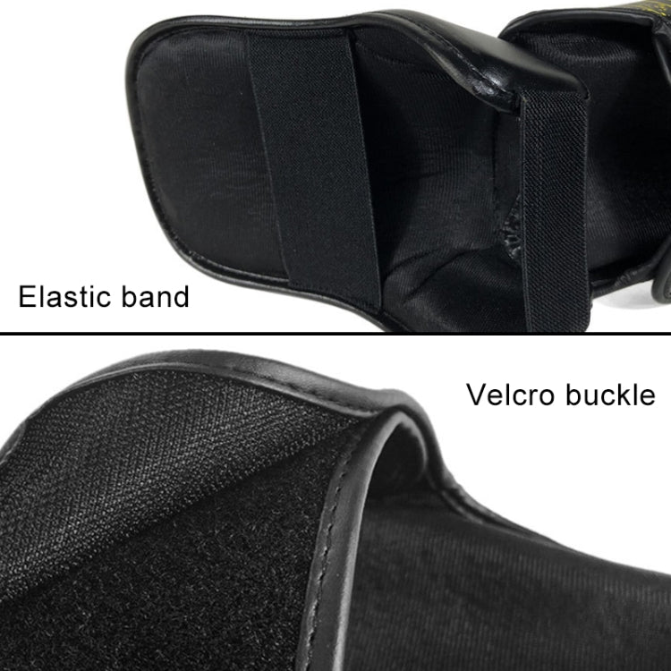 MTB SJ-004B Freestyle Grappling Thai Boxing Taekwondo Thickening Leg Guards Protective Gear, Size: L, Size: L