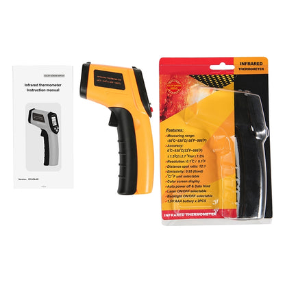 GM533 Portable Digital Laser Point Infrared Thermometer, Temperature Range: -50-530 Celsius Degree, GM533