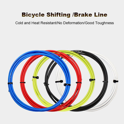 7 in 1 Universal PVC Bicycle Variable Speed Cable Tube Set, Universal