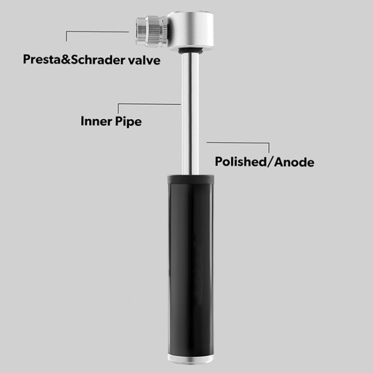 Manual Mini Portable Bicycle Aluminum Alloy Pump+ Glue-free Tire Patch + Fish-shaped Tire Lever, Inflator + Glue-free Tire Patch + Fish-shaped Tire Lever Silver, Inflator + Glue-free Tire Patch + Fish-shaped Tire Lever Black                            ...