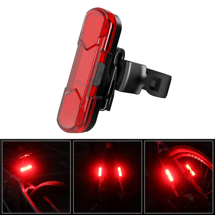 Bicycle USB Rechargeable Taillight LED Tail Lamp
