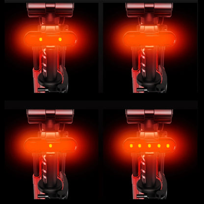 Bicycle USB Rechargeable Taillight LED Tail Lamp