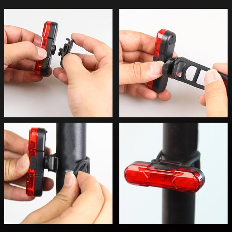 Bicycle USB Rechargeable Taillight LED Tail Lamp