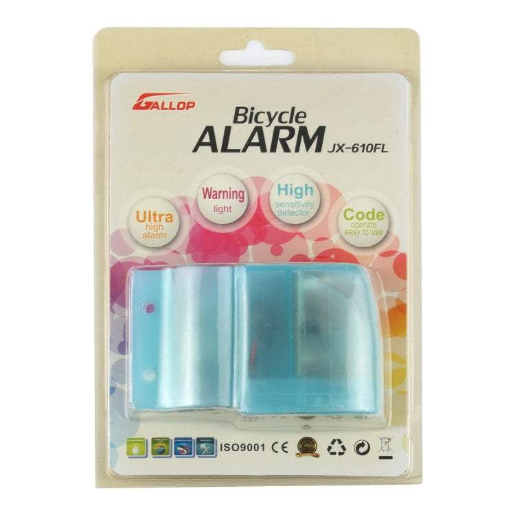 GALLOP JX-610FL DC 9V Bicycle Anti-theft Sensor Security Alarm, GALLOP JX-610FL Security Alarm