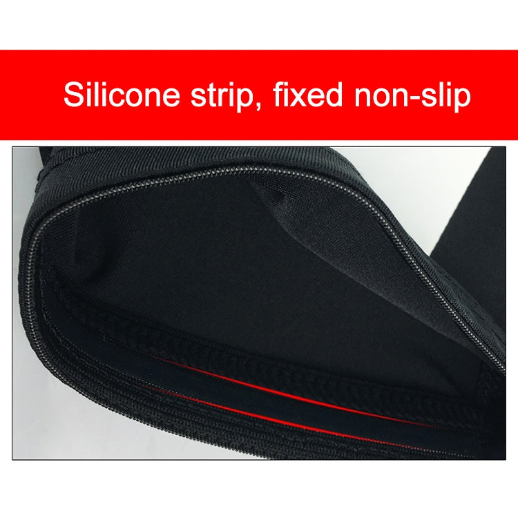 2 PCS Sports High Elastic Outdoors Climbing Basketball Knee Support Guards, Size: M, M