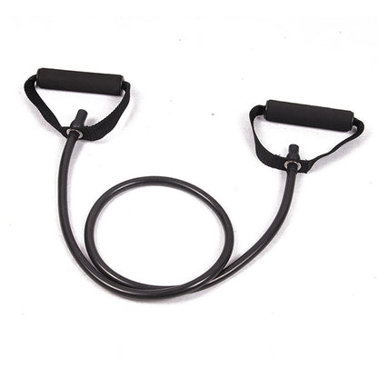 Fitness Exercise Resistance Bands Stretch Elastic Rope Workout Yoga Rally Muscle Training Exercise Rope, Size:5*10*1200mm, Random Color Delivery, Size:5*10*1200mm
