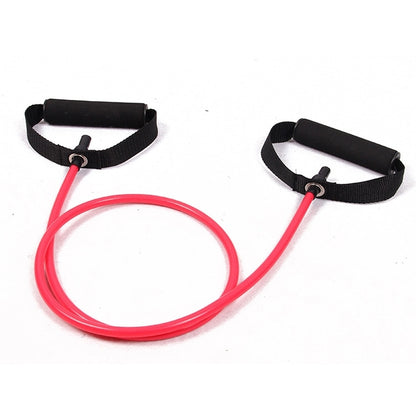 Fitness Exercise Resistance Bands Stretch Elastic Rope Workout Yoga Rally Muscle Training Exercise Rope, Size:5*11*1200mm, Random Color Delivery, Size:5*11*1200mm