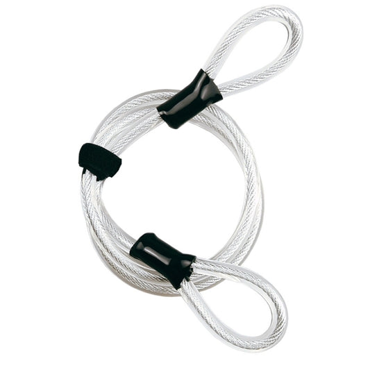 BIKERSAY 1.2 x 120cm Bicycle U-lock Steel Wire Rope, Steel Wire Rope