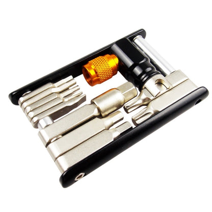 BIKERSAY BT037 14 in 1 Folding Screwdriver Hexagon Wrench Allen Key CO2 Gas Nozzle Tool Kits, BT037 14 in 1