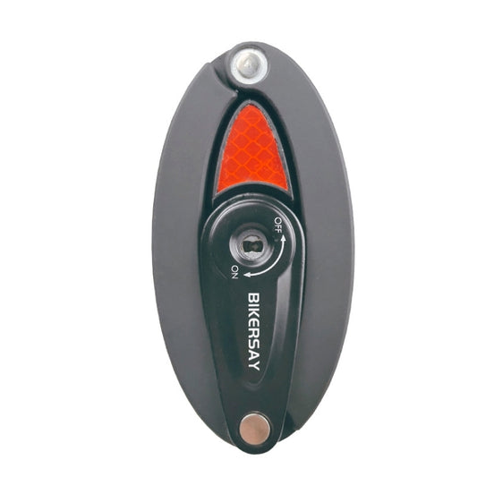 BIKERSAY BK012B Bike Foldable Key Lock Bicycle Anti-theft Lock with Reflective Sticker, BK012B