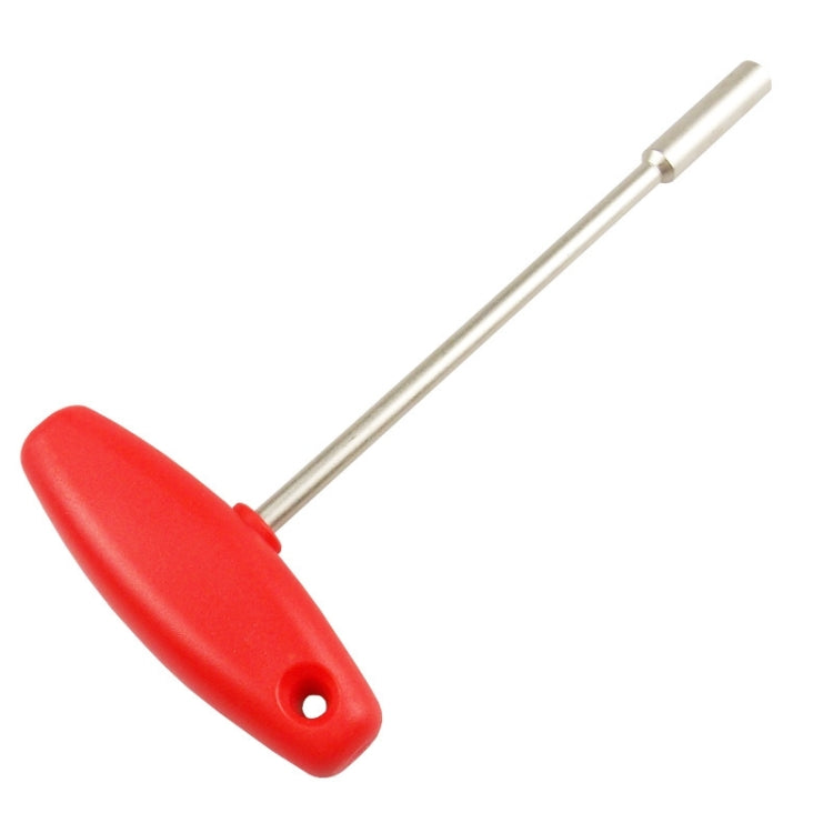 BIKERSAY BT031B T-shaped Socket MTB Road Bike Built-in Tool Steel Concealed Spoke Cap Wrench(5.5mm Hexagon Socket), 4.7mm Hexagon Socket, 5.5mm Hexagon Socket