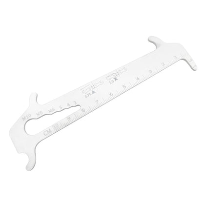BIKERSAY BT035S Bicycle Chain Wear Checker MTB Chains Gauge Measurement Ruler Repair Tool, BT035S