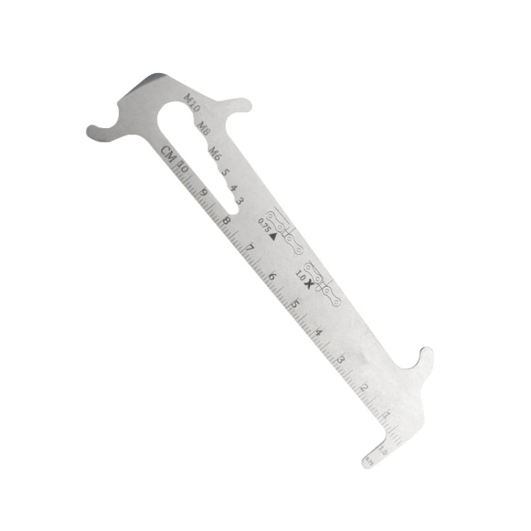 BIKERSAY BT035S Bicycle Chain Wear Checker MTB Chains Gauge Measurement Ruler Repair Tool, BT035S