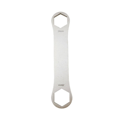 BIKERSAY BT050A Multifunctional Stainless Steel Bicycle Fork Wrench Double Head Spanner, BT050B, BT050C, BT050D, BT050A