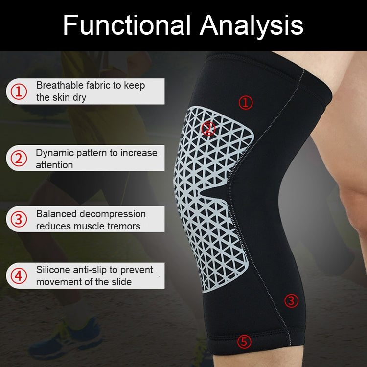 Outdoor Knee Leg Breathable Anti-collision Sports Protective Gear, Size: M, Size: M