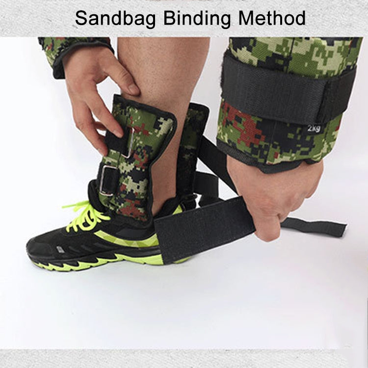 A Pair of Selling Fitness Loading Equipment Ankle Weights Gaiter Sandbags, Adjustable Invisible Running Sports Sandbags, Weight: 6kg, Weight: 6kg